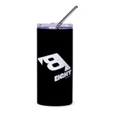 Stylish Black Eight Insulated Tumbler Cup product type